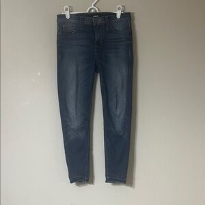 Hudson Jeans Midnight Blue Cropped Denim